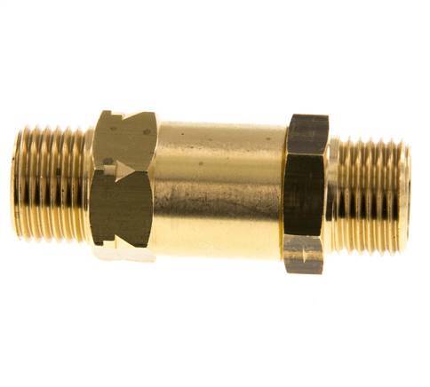 G 1/2'' Filetage Mâle Laiton Clapet Anti Retour 0.4-40 Bar (5.8-580 Psi)