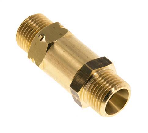 G 1/2'' Filetage Mâle Laiton Clapet Anti Retour 0.4-40 Bar (5.8-580 Psi)