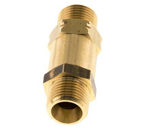 G 1/2'' Filetage Mâle Laiton Clapet Anti Retour 0.4-40 Bar (5.8-580 Psi)