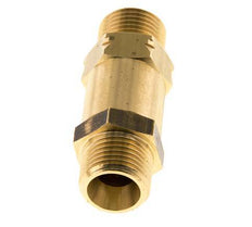G 1/2'' Male Threaded Brass Check Valve 0.4-40 bar (5.8-580 psi)