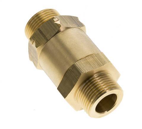 G 3/4'' Filetage Mâle Laiton Clapet Anti Retour 0.1-40 Bar (1.45-580 Psi)