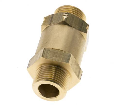 G 3/4'' Filetage Mâle Laiton Clapet Anti Retour 0.1-40 Bar (1.45-580 Psi)