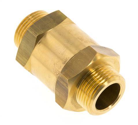 G 1'' Filetage Mâle Laiton Clapet Anti Retour 0.1-40 Bar (1.45-580 Psi)