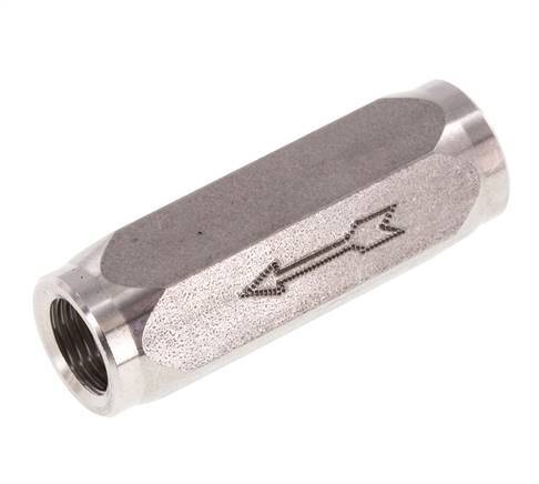 G 1/8'' Clapet Anti Retour Hydraulique Acier Inoxydable 0.5-350 Bar (72.5-5075 Psi)