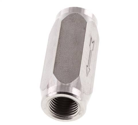 G 1/4'' Clapet Anti Retour Hydraulique Acier Inoxydable 0.5-350 Bar (72.5-5075 Psi)