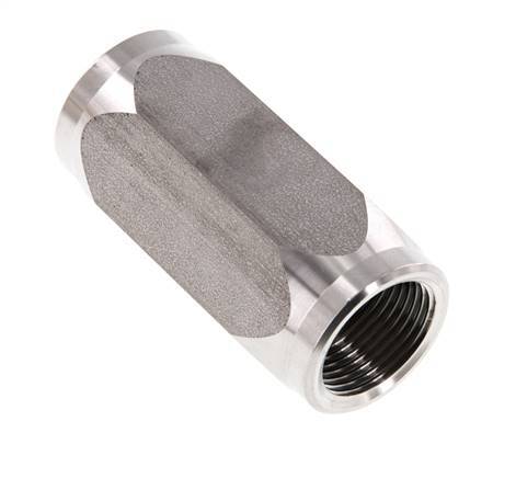 G 3/4'' Clapet Anti Retour Hydraulique Acier Inoxydable 0.5-300 Bar (72.5-4350 Psi)