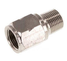 R/Rp 3/8'' M/F Mini Clapet Anti Retour Nickelé Laiton 10 Bar (145 Psi) NBR Pas De Ressort