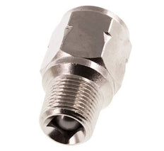 R/Rp 3/8'' M/F Mini Clapet Anti Retour Nickelé Laiton 10 Bar (145 Psi) NBR Pas De Ressort