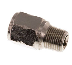 R/Rp 3/8'' M/F Mini Check Valve Nickel-Plated Brass 10 bar (145 psi) FKM With Spring
