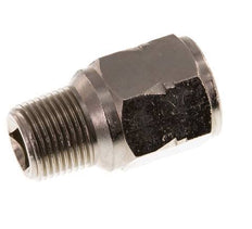 R/Rp 3/8'' M/F Mini Check Valve Nickel-Plated Brass 10 bar (145 psi) FKM With Spring