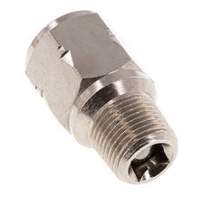 R/Rp 3/8'' M/F Mini Clapet Anti Retour Nickelé Laiton 10 Bar (145 Psi) FKM Pas De Ressort