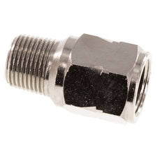 R/Rp 3/8'' M/F Mini Clapet Anti Retour Nickelé Laiton 10 Bar (145 Psi) FKM Pas De Ressort