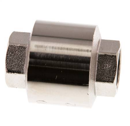 G 3/8'' Laiton Nickelé Clapet Anti Retour 12 Bar (174 Psi)