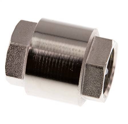 G 3/4'' Clapet Anti Retour Nickelé Laiton 12 Bar (174 Psi)