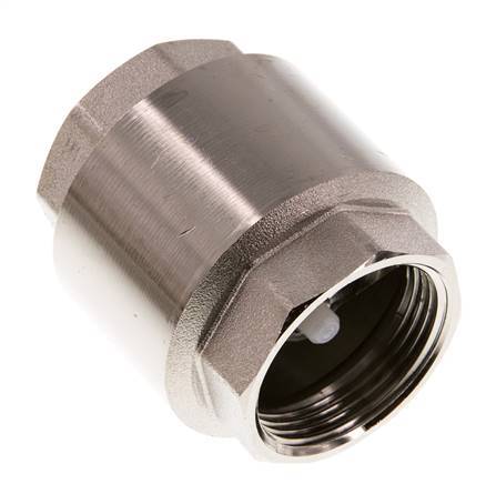 G 1-1/4'' Clapet Anti Retour Nickelé Laiton 10 Bar (145 Psi)