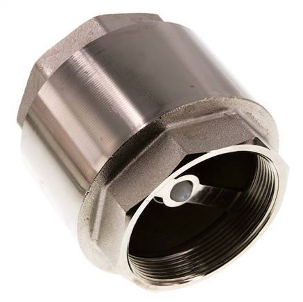 G 2-1/2'' Clapet Anti Retour Nickelé Laiton 8 Bar (116 Psi)