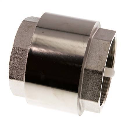 G 2-1/2'' Clapet Anti Retour Nickelé Laiton 8 Bar (116 Psi)