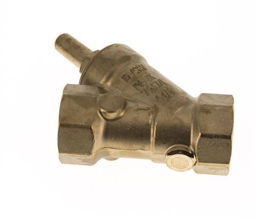 Rp 1-1/4'' Laiton Clapet Anti Retour En Y 16 Bar (232 Psi) NBR