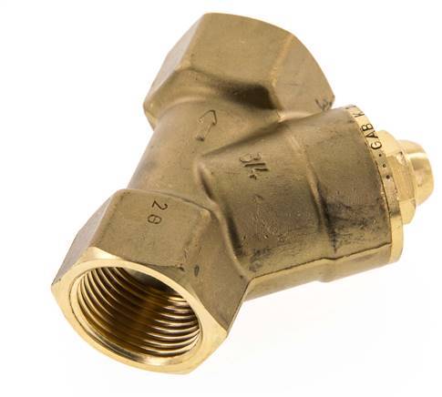 Rp 3/4'' Laiton Clapet Anti Retour En Y 10 Bar (145 Psi) NBR