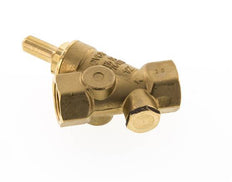 Rp 1/2'' Laiton Clapet Anti Retour En Y 16 Bar (232 Psi) FKM