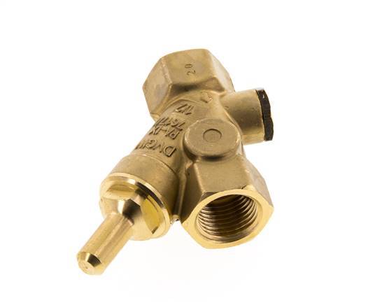 Rp 1/2'' Laiton Clapet Anti Retour En Y 16 Bar (232 Psi) FKM