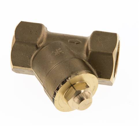 Rp 1-1/4'' Laiton Clapet Anti Retour En Y 16 Bar (232 Psi) FKM