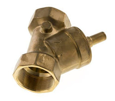 Rp 1-1/2'' Laiton Clapet Anti Retour En Y 16 Bar (232 Psi) FKM