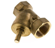 Rp 1-1/2'' Laiton Clapet Anti Retour En Y 16 Bar (232 Psi) FKM