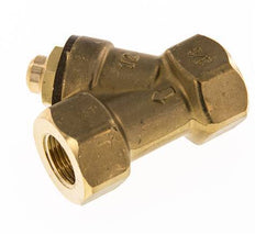 Rp 3/8'' Brass Y Check Valve 10 bar (145 psi) FKM