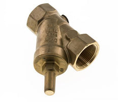 Rp 3/4'' Brass Y Check Valve 10 bar (145 psi) FKM