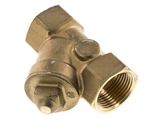 Rp 1'' Laiton Clapet Anti Retour En Y 10 Bar (145 Psi) FKM