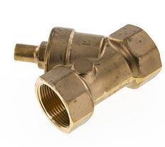 Rp 1-1/4'' Brass Y Check Valve 10 bar (145 psi) FKM