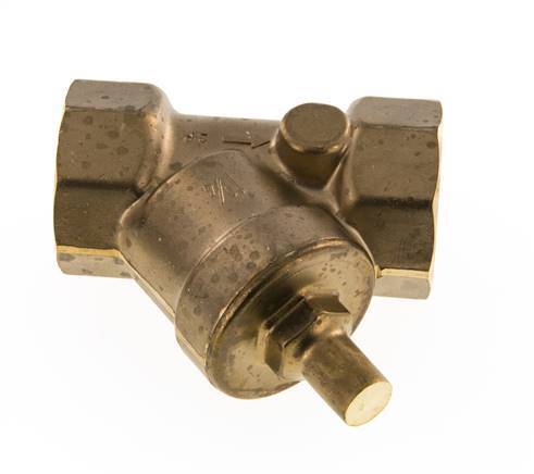 Rp 1-1/4'' Laiton Clapet Anti Retour En Y 10 Bar (145 Psi) FKM