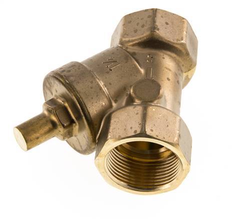 Rp 1-1/4'' Laiton Clapet Anti Retour En Y 10 Bar (145 Psi) FKM