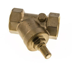 Rp 1-1/2'' Brass Y Check Valve 10 bar (145 psi) FKM