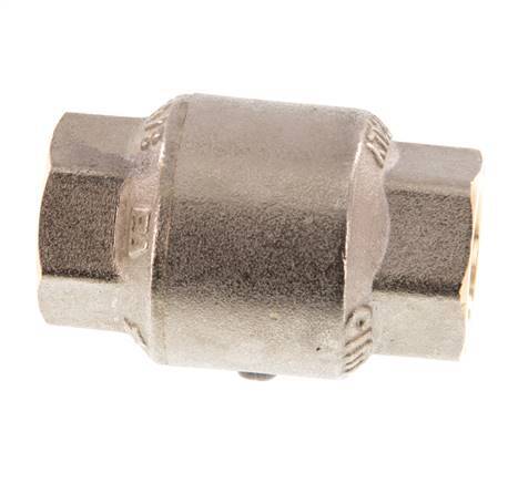 G 3/8'' Laiton Nickelé Clapet Anti Retour 20 Bar (290 Psi) NBR