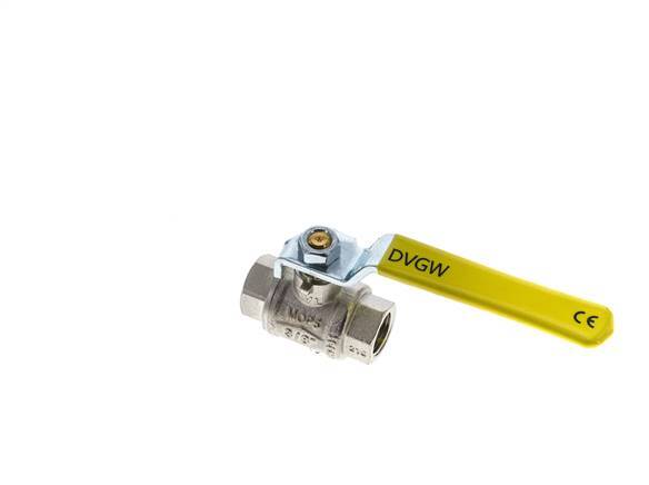 Robinet à Boisseau Sphérique En Laiton à 2 Voies Pour Oxygène Rp 3/8 Pouces PN 63