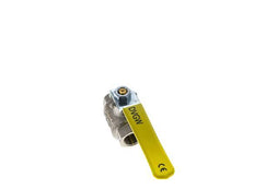 Robinet à Boisseau Sphérique En Laiton à 2 Voies Pour Oxygène Rp 3/8 Pouces PN 63