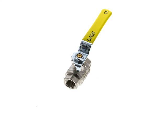 Robinet à Boisseau Sphérique En Laiton à 2 Voies Pour Oxygène Rp 3/8 Pouces PN 63