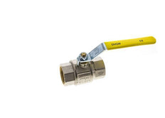 Robinet à Boisseau Sphérique En Laiton à 2 Voies Pour Oxygène Rp 1-1/4 Pouces PN 30