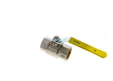 Robinet à Boisseau Sphérique En Laiton à 2 Voies Pour Oxygène Rp 1-1/4 Pouces PN 30