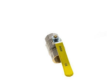 Robinet à Boisseau Sphérique En Laiton à 2 Voies Pour Oxygène Rp 1-1/4 Pouces PN 30