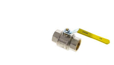 Robinet à Boisseau Sphérique En Laiton à 2 Voies Pour Oxygène Rp 1-1/2 Pouces PN 25