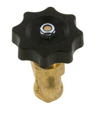 G 1/8'' Robinet à boisseau sphérique laiton coudé 40 bar avec volant