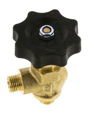 G 1/4'' Robinet à boisseau sphérique laiton coudé 40 bar avec volant