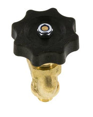G 1/4'' Robinet à boisseau sphérique laiton coudé 40 bar avec volant