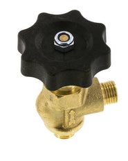 G 1/4'' Robinet à boisseau sphérique laiton coudé 40 bar avec volant