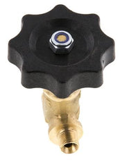 G 1/8'' Robinet à boisseau sphérique laiton filetage mâle 40 bar avec volant