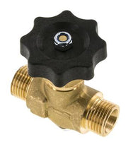 G 1/2'' Robinet à boisseau sphérique laiton filetage mâle 40 bar avec volant