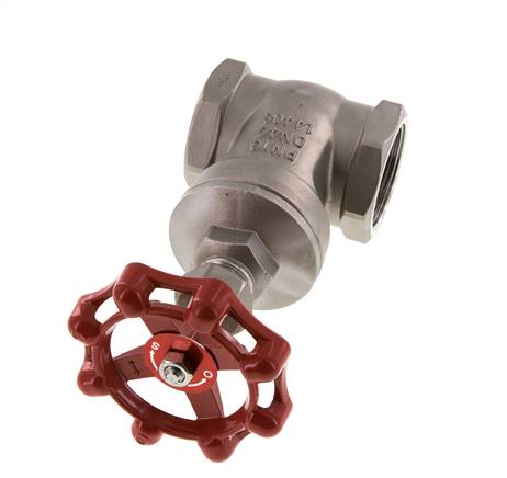 G 1-1/2'' Vanne à opercule inox 16 bar